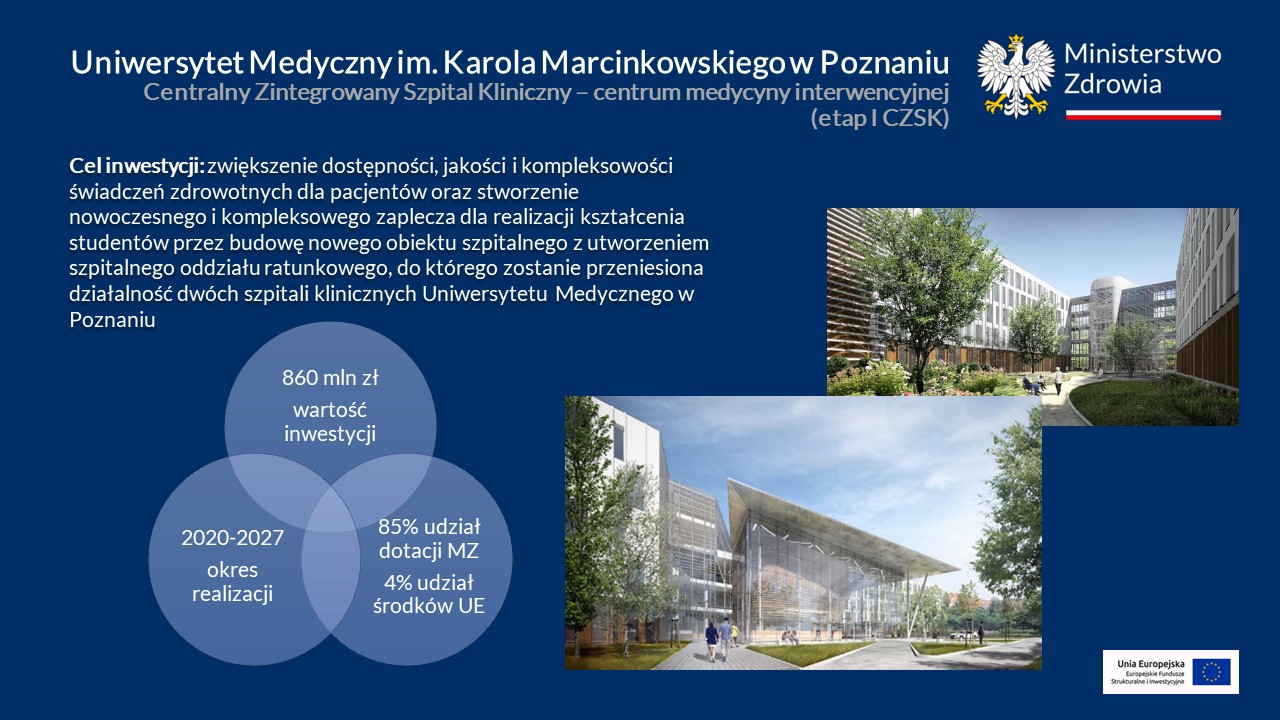 Centralny Zintegrowany Szpital Kliniczny – centrum medycyny interwencyjnej (etap I CZSK)