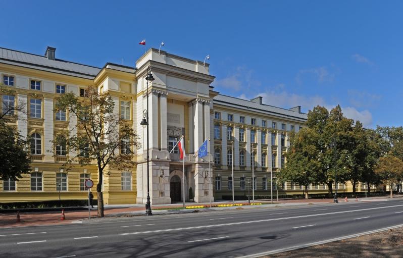 Budynek Kancelarii Premiera. 
