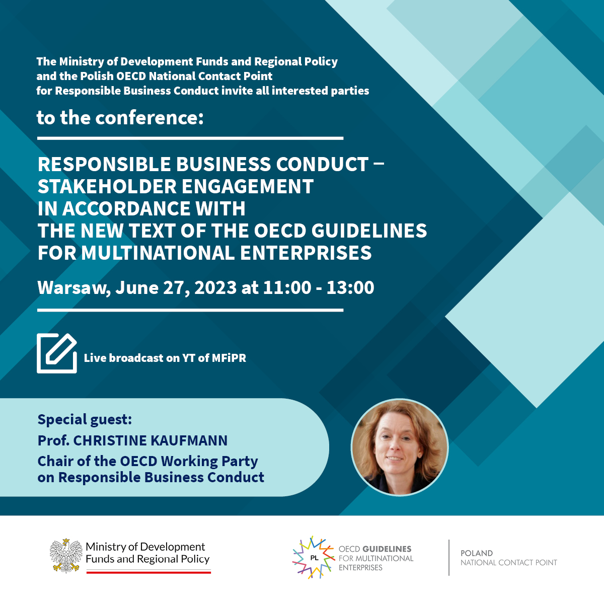 Inviatation to coneference on OECD MNE Guidelines