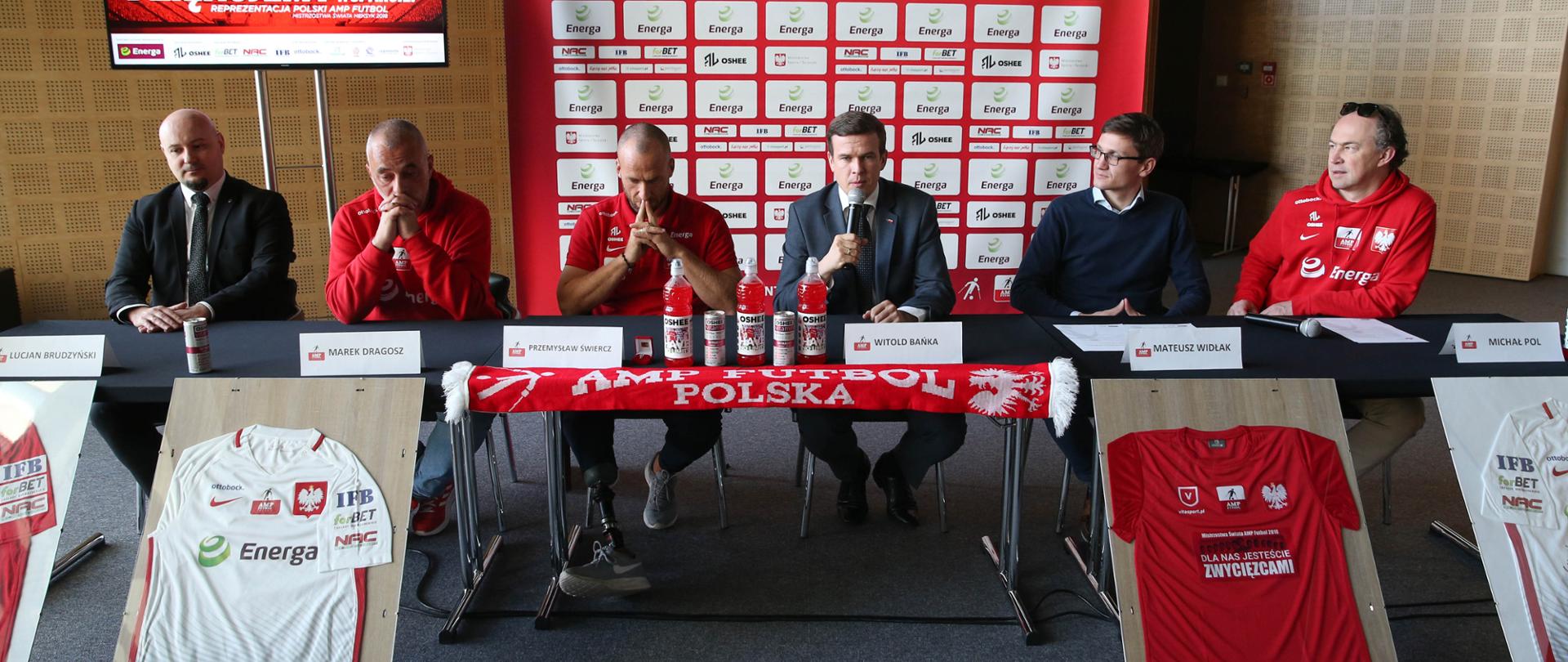 Konferencja prasowa z udziałem Ministra Sportu i Turystyki