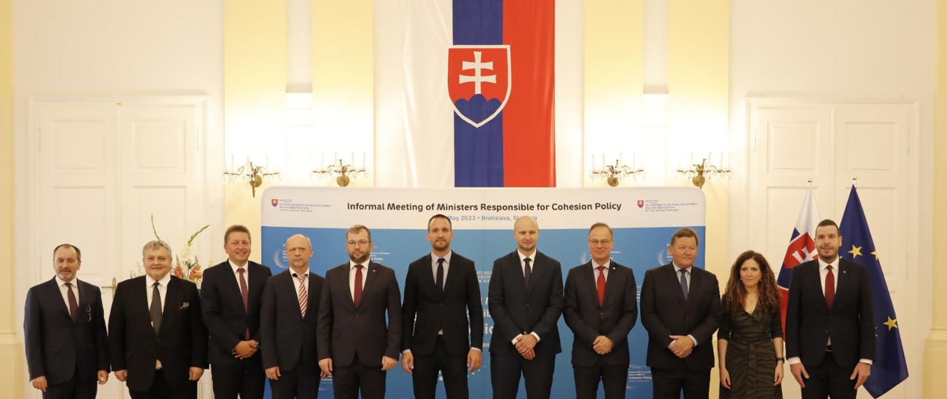 Minister Grzegorz Puda na nieformalnej konferencji ministrów ds. spójności