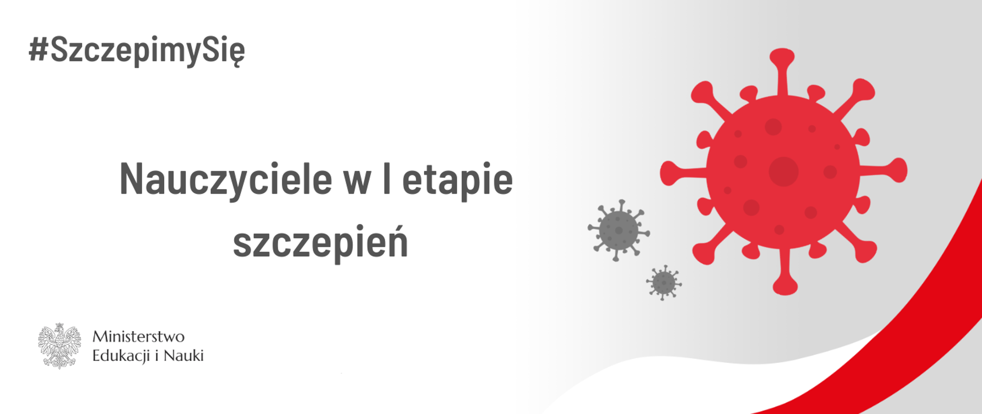 #SzczepimySię – nauczyciele w I etapie szczepień