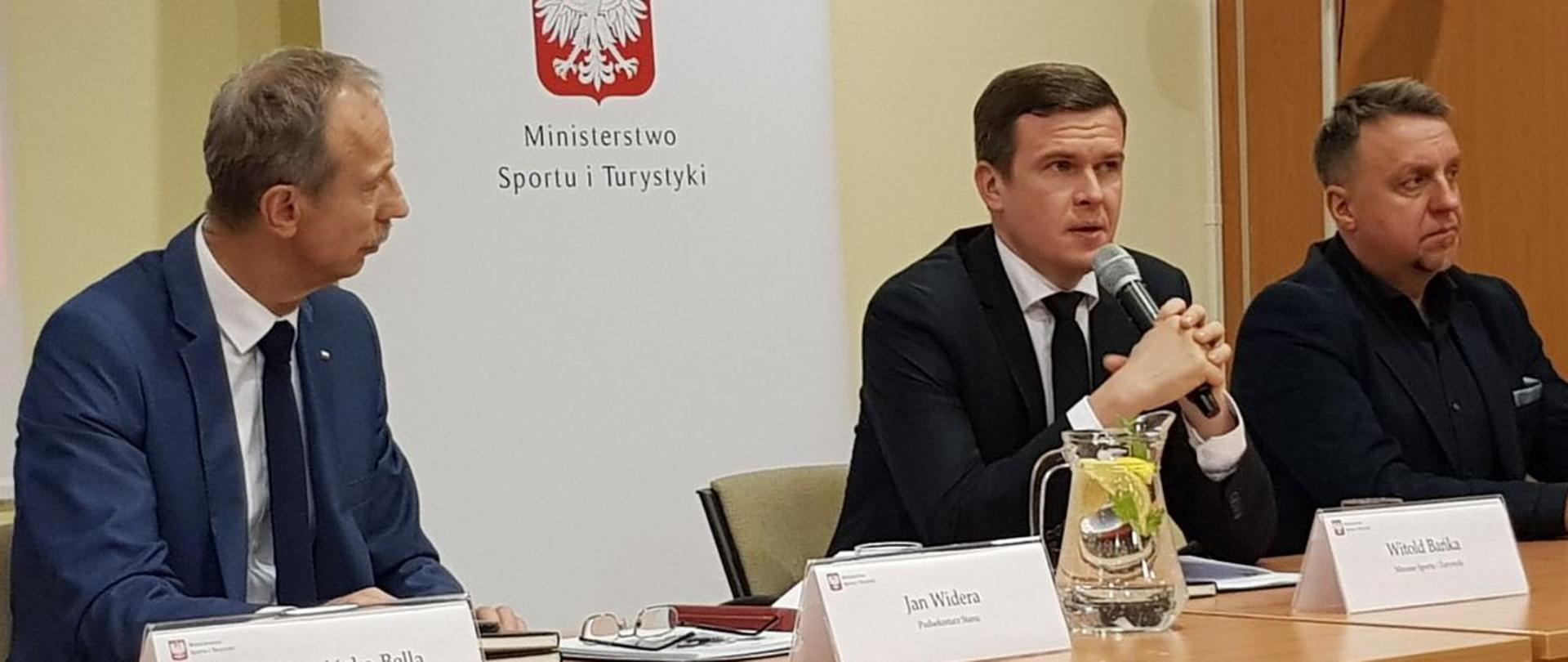 Minister Witold Bańka