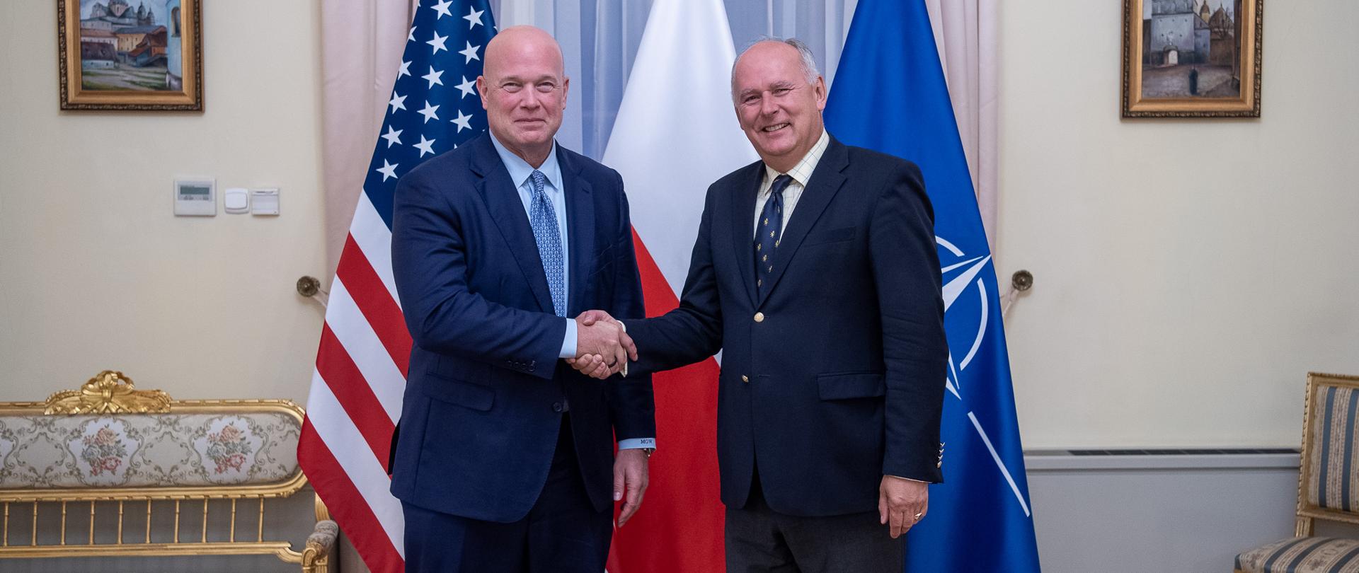 16 września Sekretarz Stanu w MON, Paweł Zalewski, spotkał się z Ambasadorem Stanów Zjednoczonych przy NATO, Matthew Whittakerem.