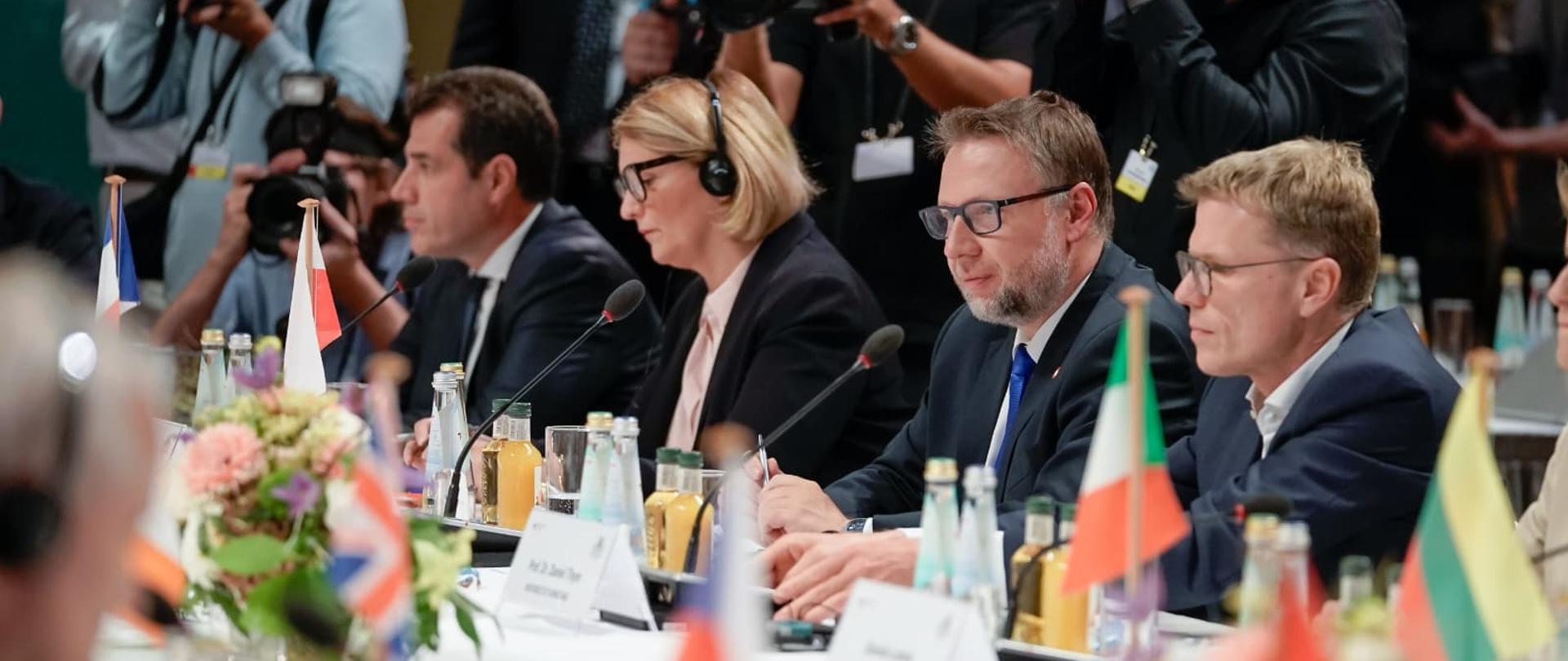Minister Marcin Kierwiński na szczycie migracyjnym w Monachium