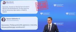 Rzecznik rządu Adam Szłapka