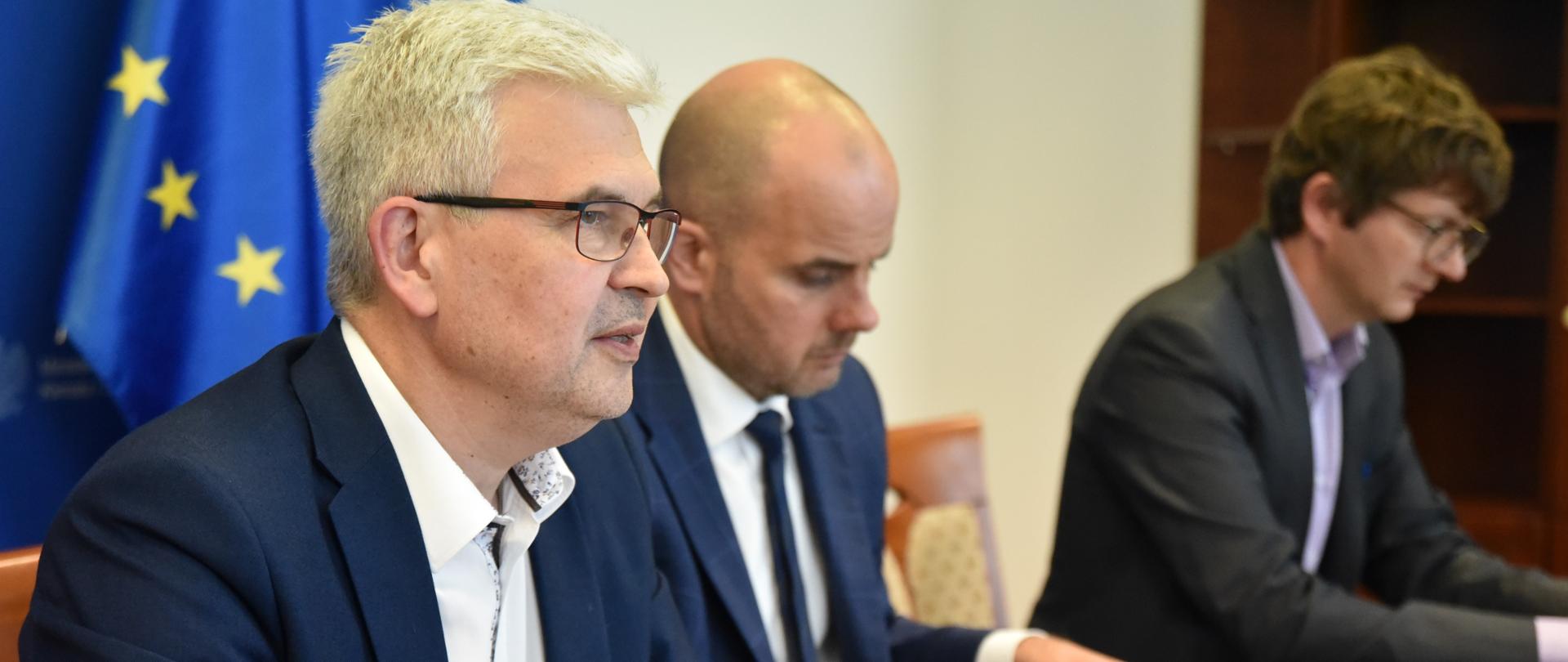 Minister Ireneusz Zyska na Posiedzeniu Rady Koordynacyjnej ds. Gospodarki Wodorowej