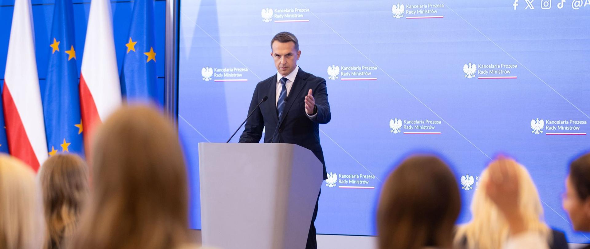 Rzecznik Rządu Adam Szłapka