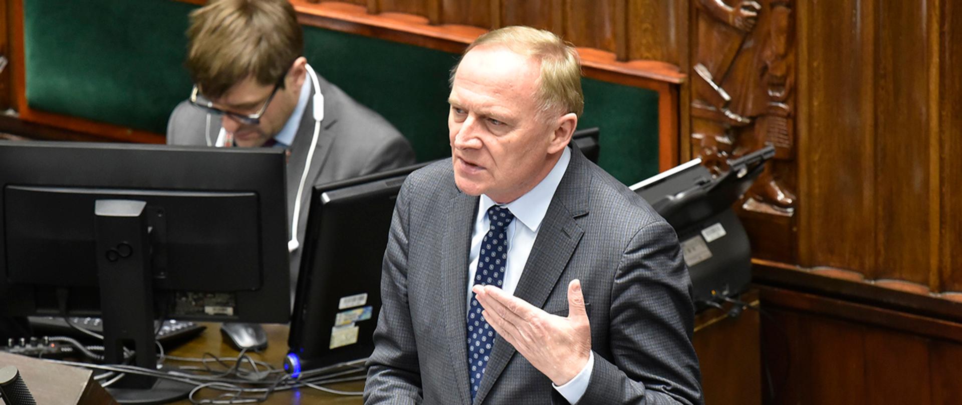 Wiceminister Czesław Mroczek