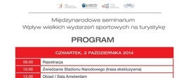 Program spotkania