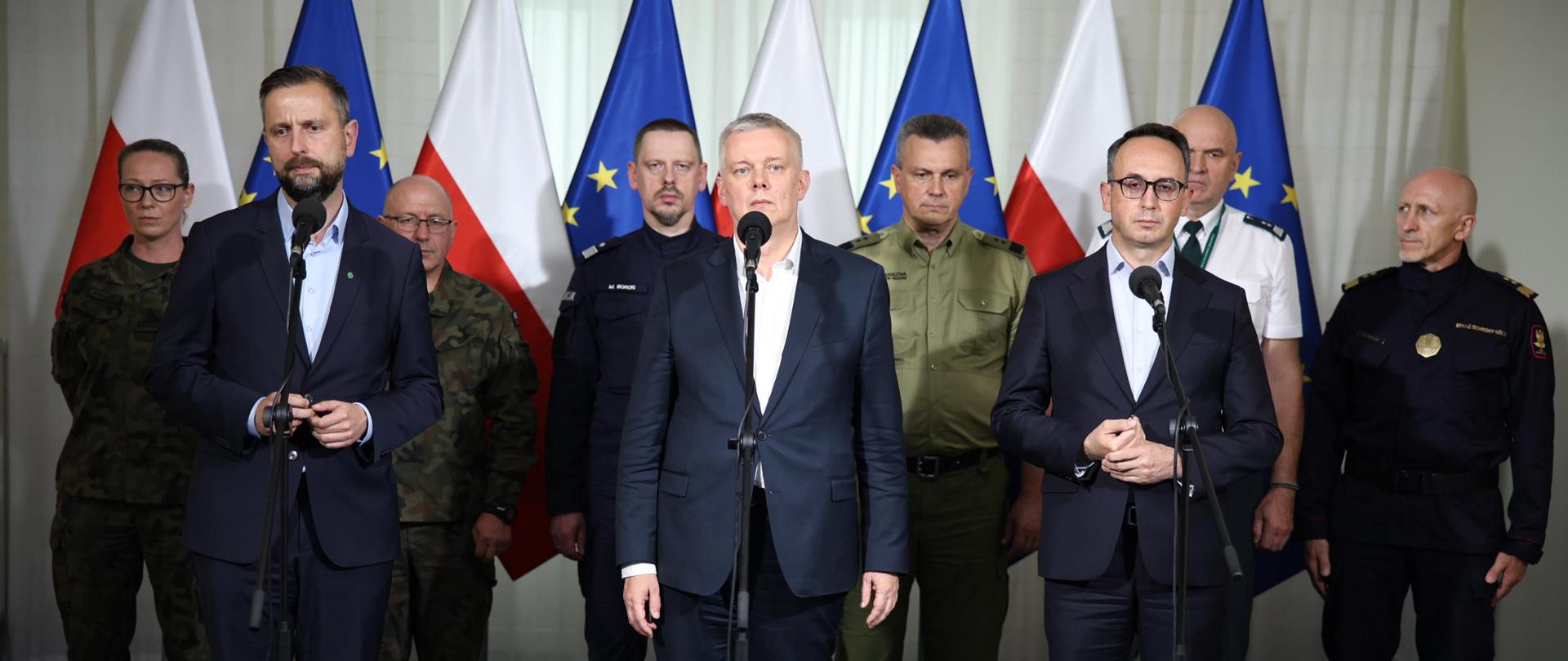 Szef MSWiA: Sytuacja na granicach polsko-niemieckiej i polsko-litewskiej jest pod pełną kontrolą