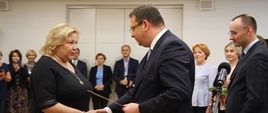 Zasłużeni pedagodzy wyróżnieni w Ministerstwie Sprawiedliwości