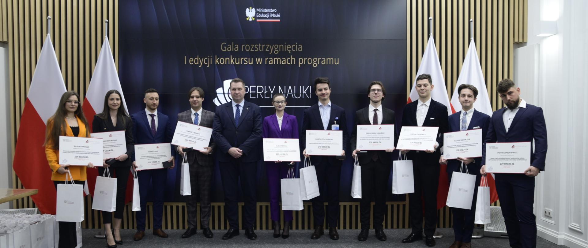 Gala wręczenia „Pereł nauki” 