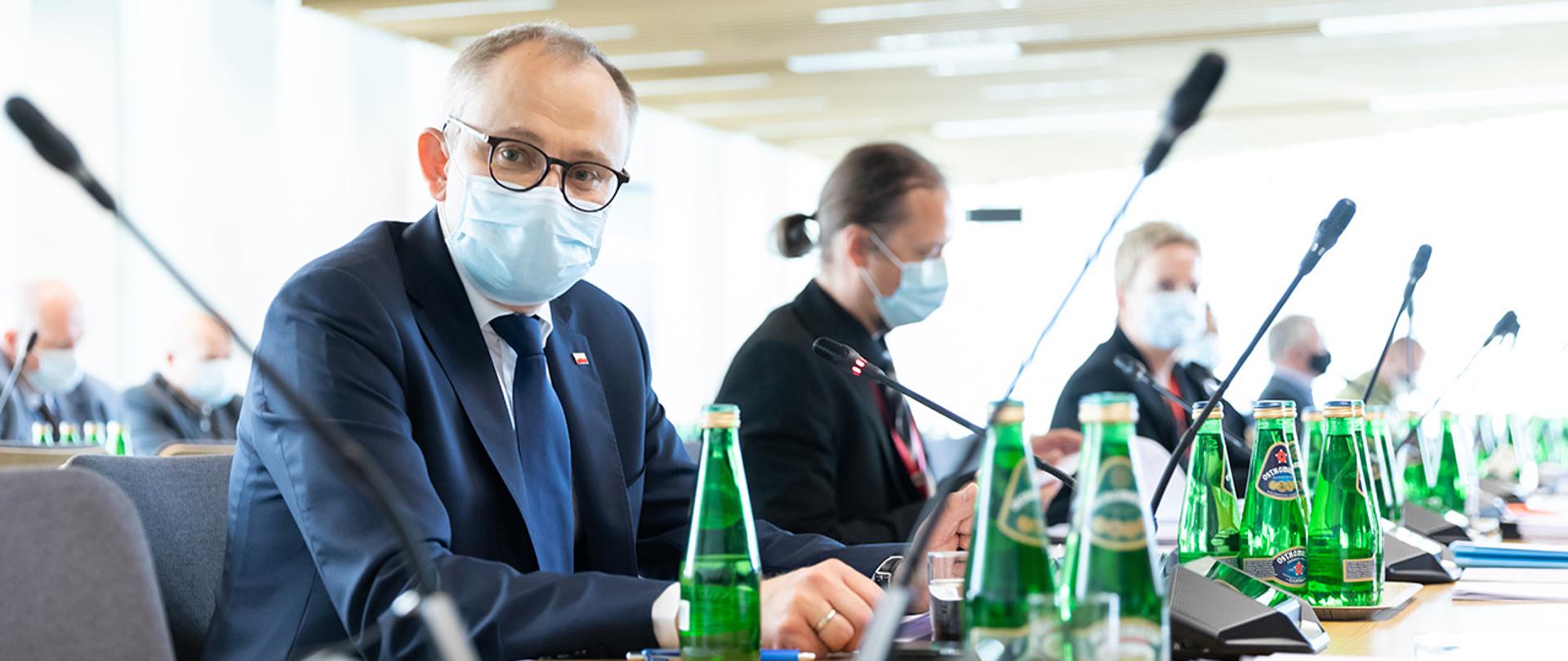 Posiedzenie Komisji Sejmowej ds. Administracji i Spraw Wewnętrznych.