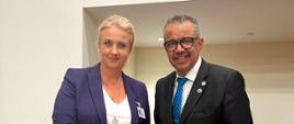 zdjęcie min. Katarzyny Sójki ze szczytu ONZ