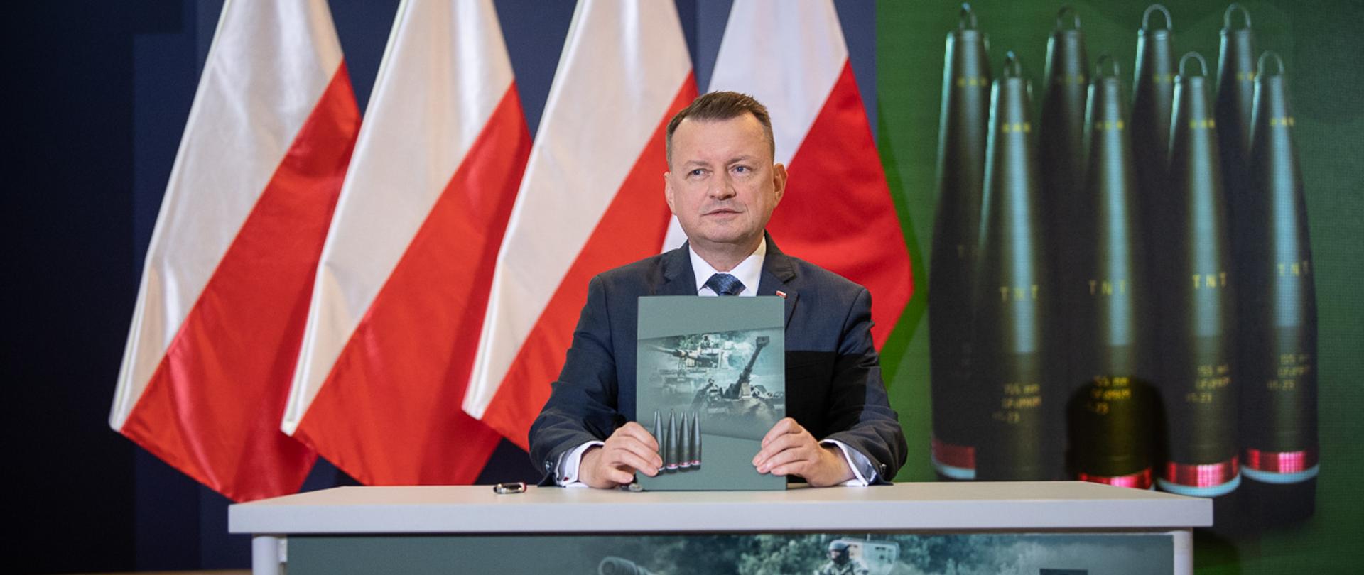 podpisanie umowy ramowej na dostawy amunicji dla WP