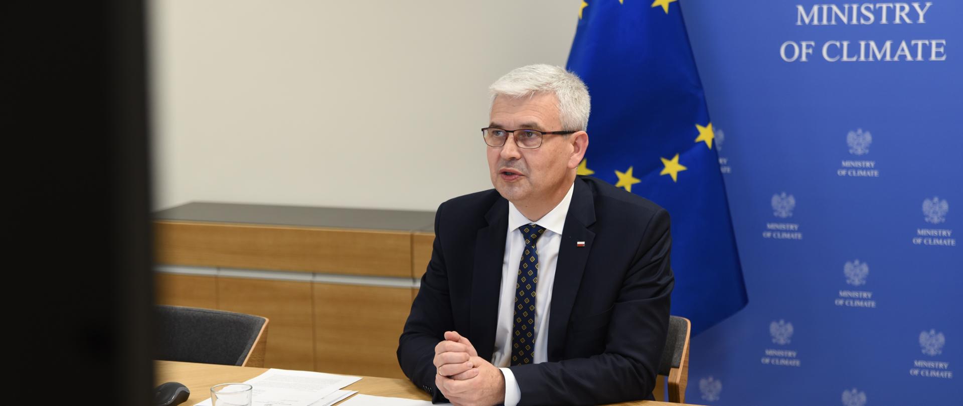 Wiceminister klimatu i środowiska Ireneusz Zyska