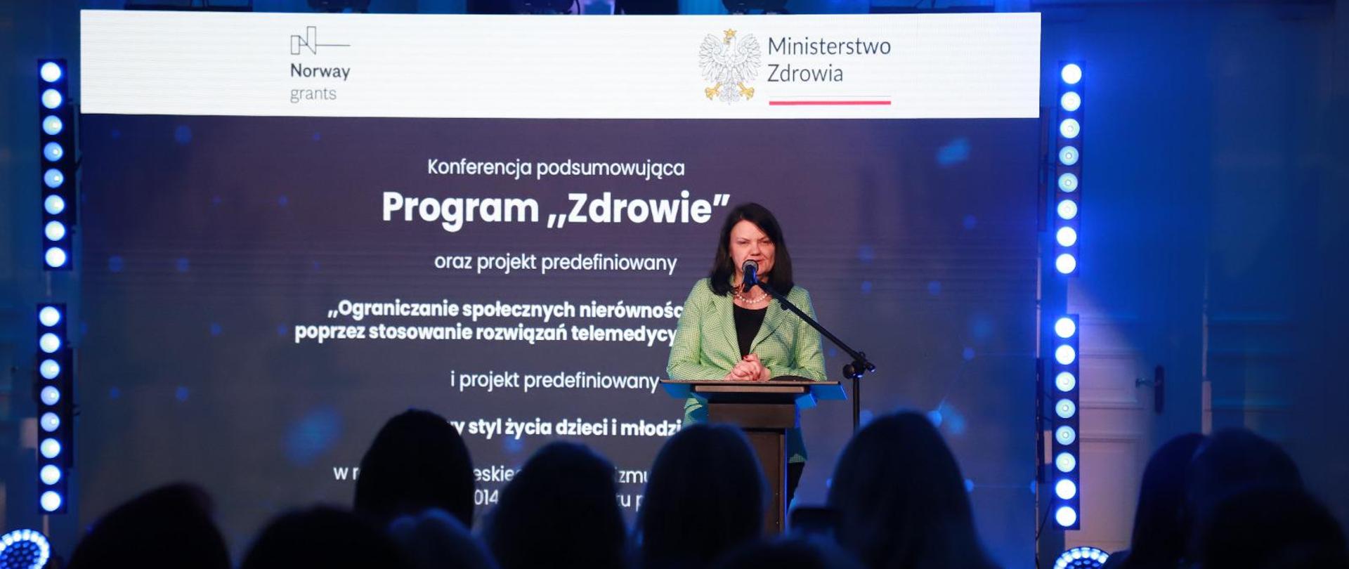 wiceminister zdrowia Katarzyna Kacperczyk