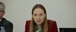 Na zdjęciu minister funduszy i polityki regionalnej Katarzyna Pełczyńska-Nałęcz podczas spotkania