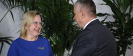 Minister Anna Moskwa i delegacja czeska