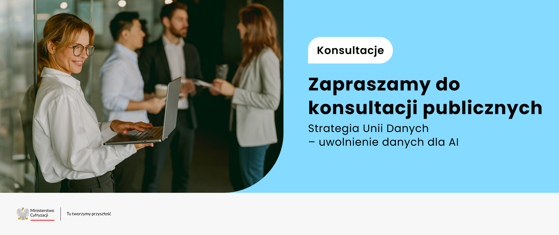 Rozpoczynamy konsultacje publiczne europejskiej Strategii Unia Danych – uwolnienie danych dla AI
[Grafika wygenerowana przy użyciu AI.]