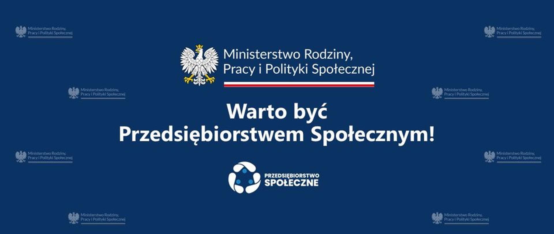 Dofinansowanie podmiotów ze środków uwolnionych w ramach Programu ""Warto być Przedsiębiorstwem Społecznym!"" na lata 2023-2025. Edycja 2025.
