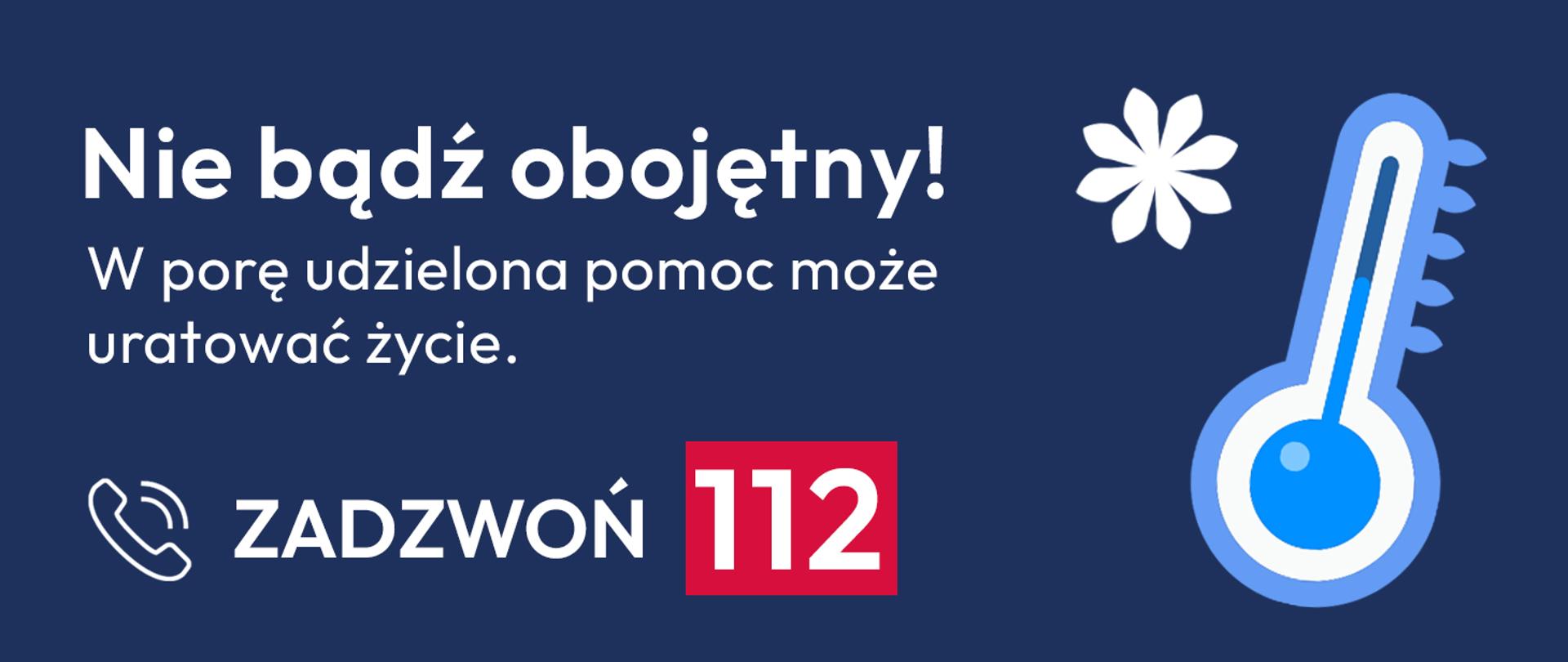 Mróz nie odpuszcza, bądźmy uważni na innych