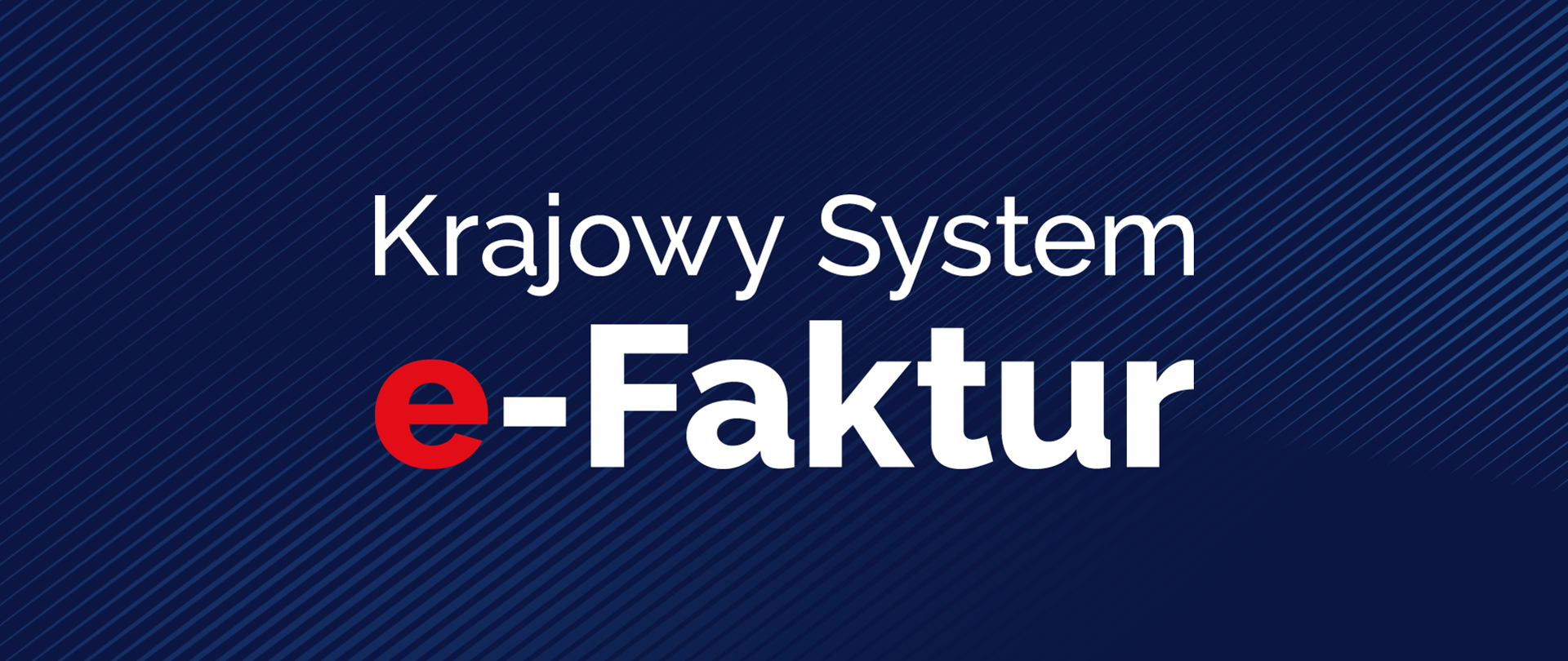 Krajowy System e-Faktur