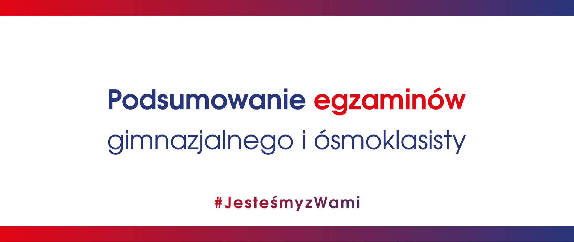 Grafika podsumowanie egzaminów 