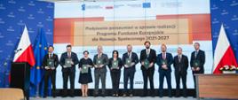 Przygotowania do uruchomienia FERS – podpisanie porozumień - zdjęcie grupowe