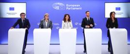 Na zdjęciu wiceminister funduszy i polityki regionalnej Jacek Karnowski podczas konferencji