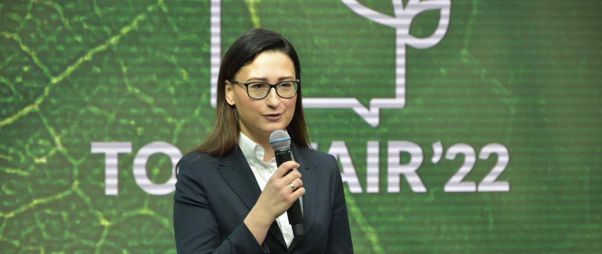 Wiceminister Małgorzata Golińska na trzecim dniu szczytu Togetair
