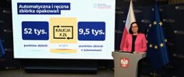 Wiceministra klimatu i środowiska Anita Sowińska
