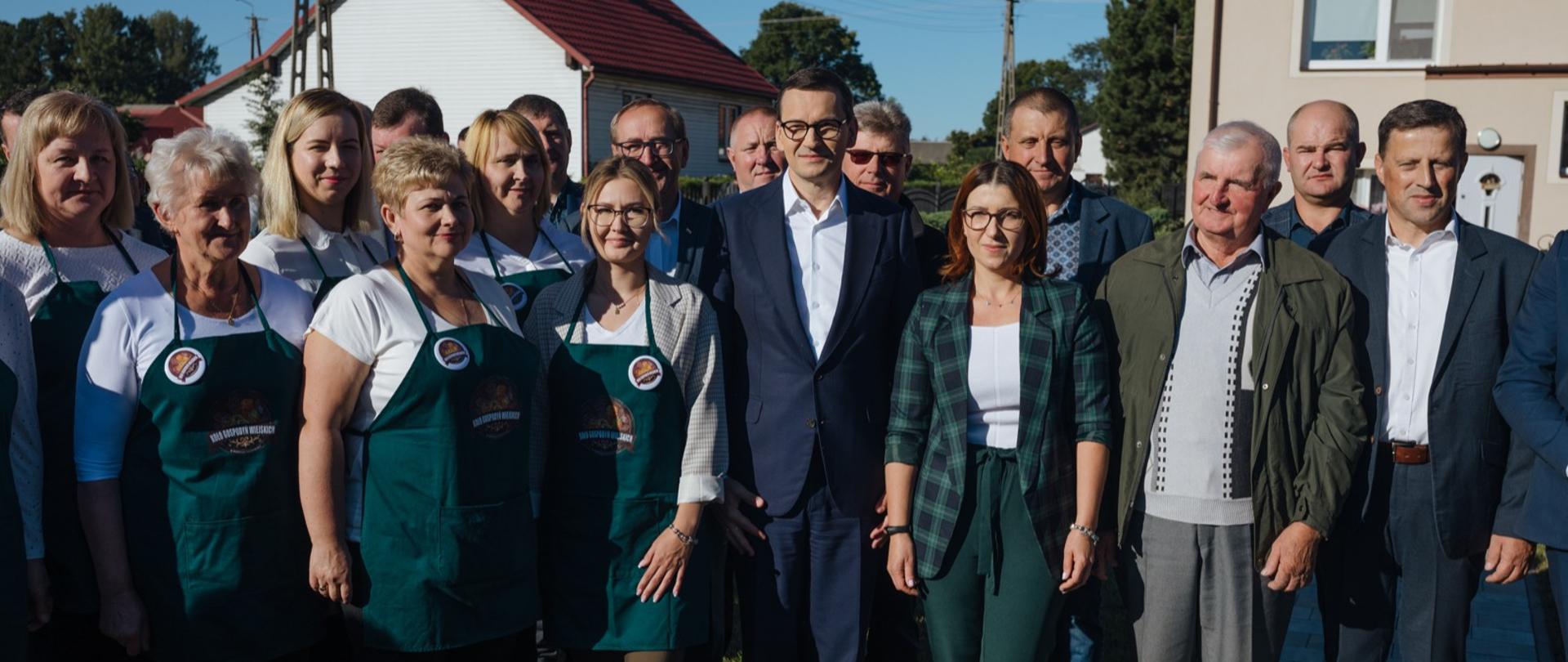 Spotkanie z rolnikami w Dąbrowie Moczydłach.