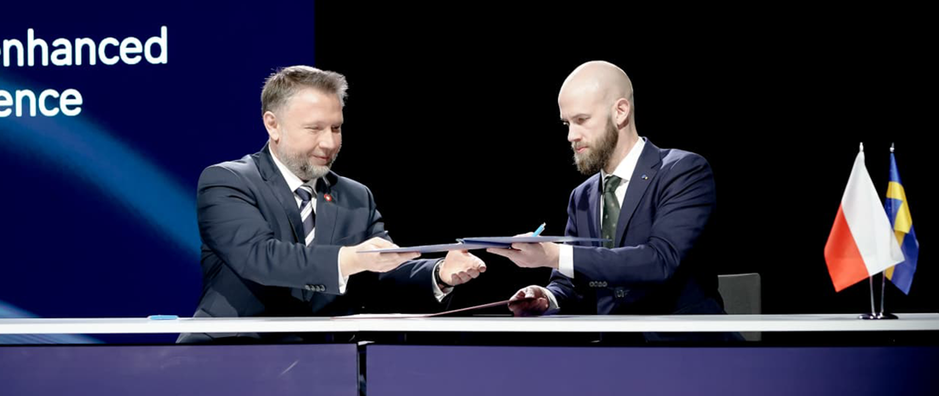 Polska i Szwecja zacieśniają współpracę w obszarze ochrony ludności i obrony cywilnej - minister Marcin Kierwiński podpisał list intencyjny