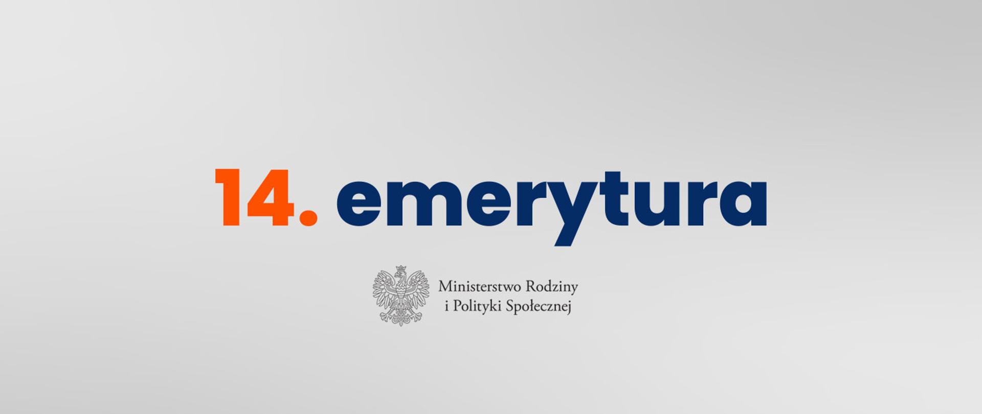 Logo programu 14.Emerytura 