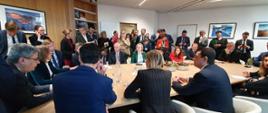 Minister klimatu i środowiska Anna Moskwa na posiedzeniu Rady UE ds. Energii.