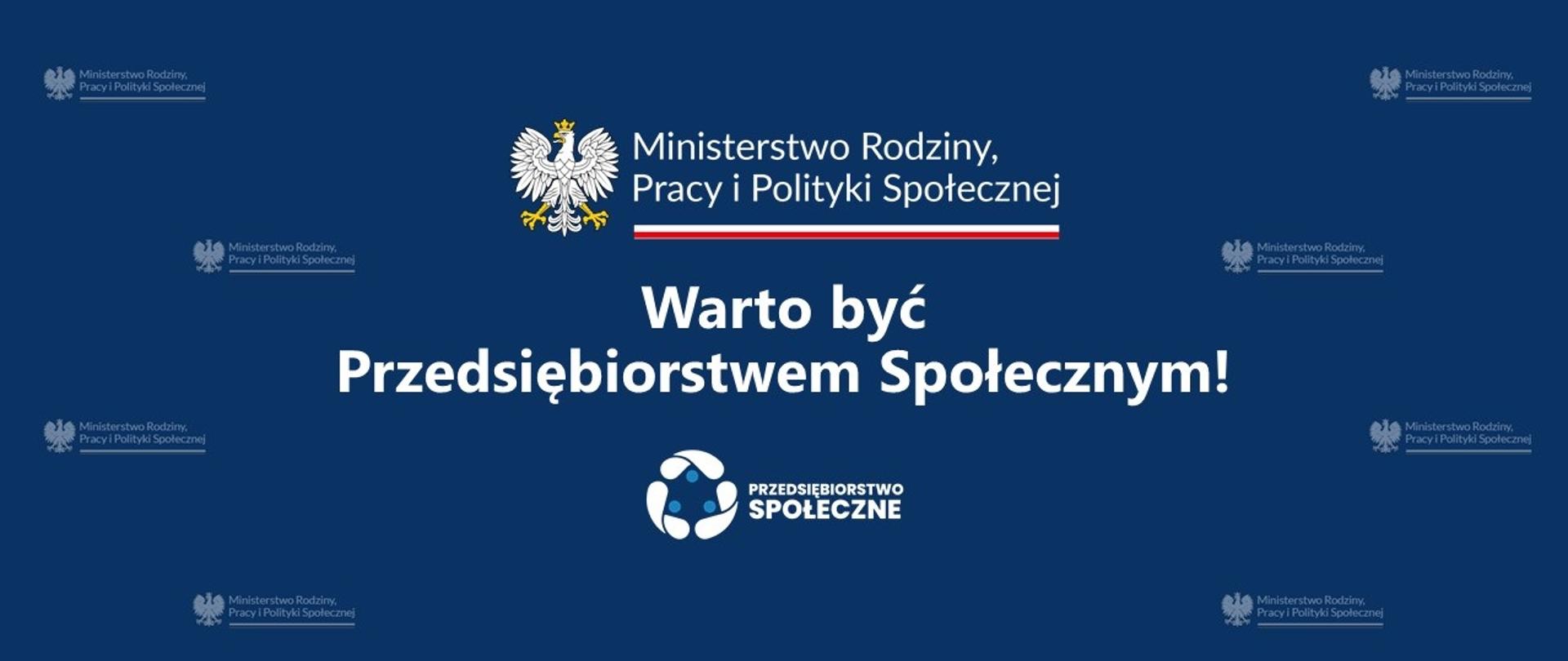 Ogłoszenie o naborze wniosków w ramach Programu "Warto być Przedsiębiorstwem Społecznym!” na lata 2023-2025. Edycja 2025.
