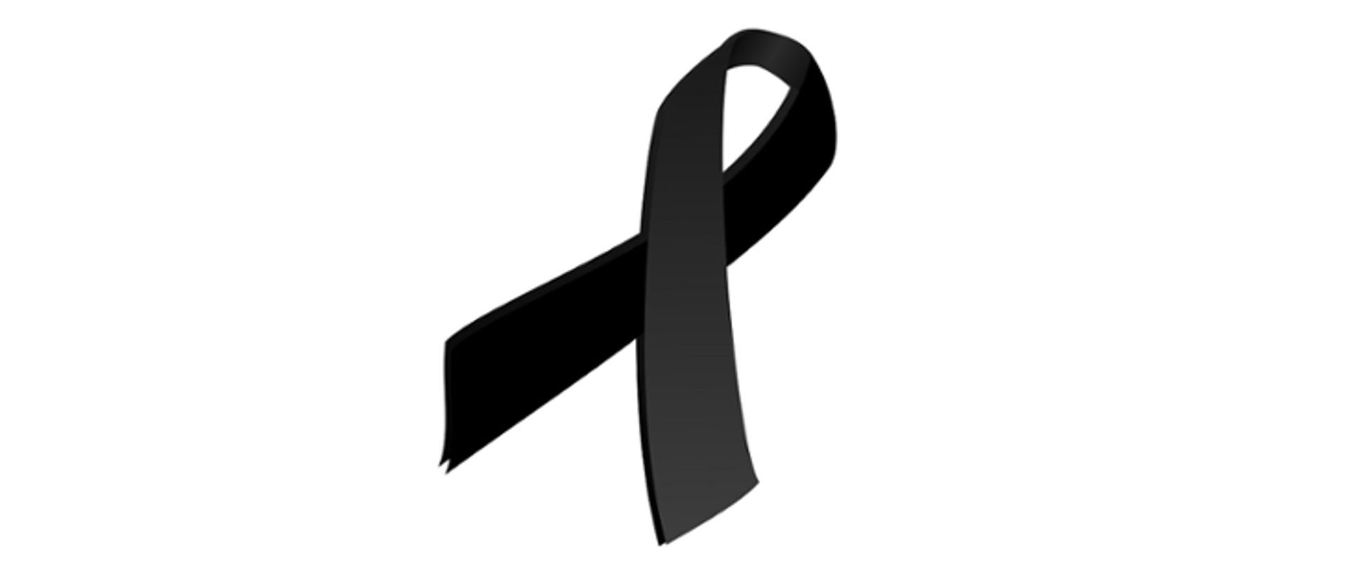 czarna wstążka
