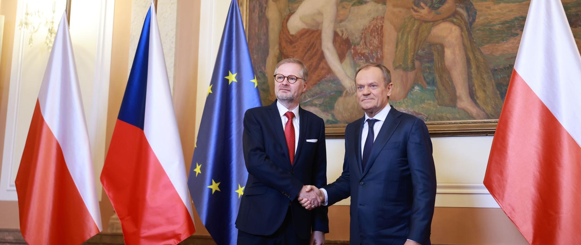 Wizyta Premiera RP Donalda Tuska w Pradze. Udział w spotkaniu premierów państw Grupy Wyszehradzkiej 