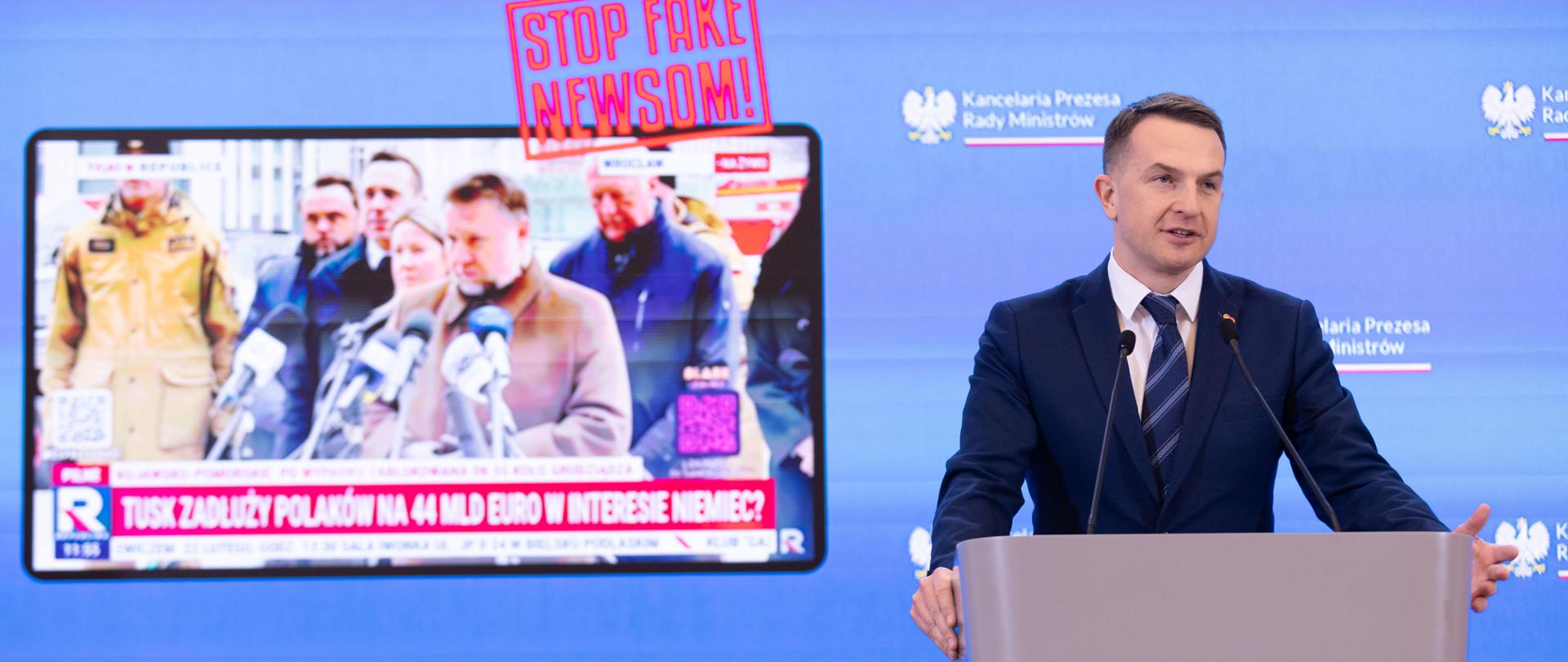 Konferencja prasowa Rzecznika Rządu, Ministra Adama Szłapki, 17.02.2026