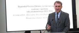 zdjęcie wiceministra Marka Kosa