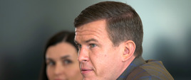Minister Witold Bańka podczas spotkania