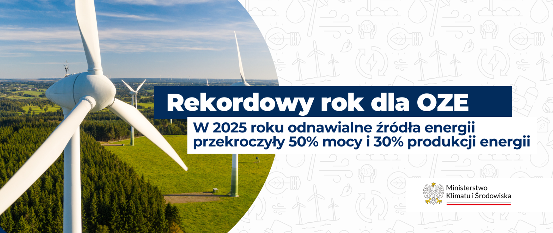 baner - Rekordowy rok dla OZE