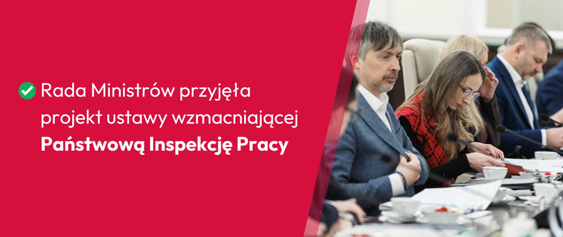 Rząd przyjął projekt reformy Państwowej Inspekcji Pracy 
