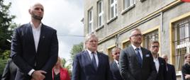 Wicepremier Piotr Gliński wziął udział w rozpoczęciu roku szkolnego w łódzkich szkołach, Jan Jechna