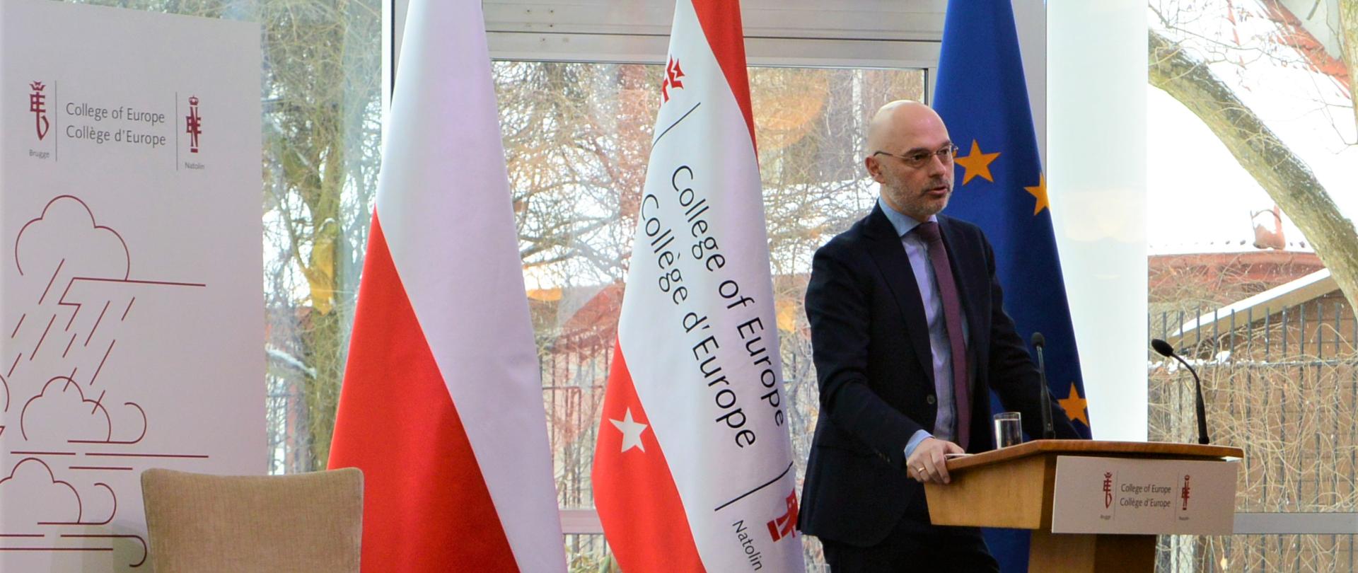Minister Kurtyka w Natolinie
