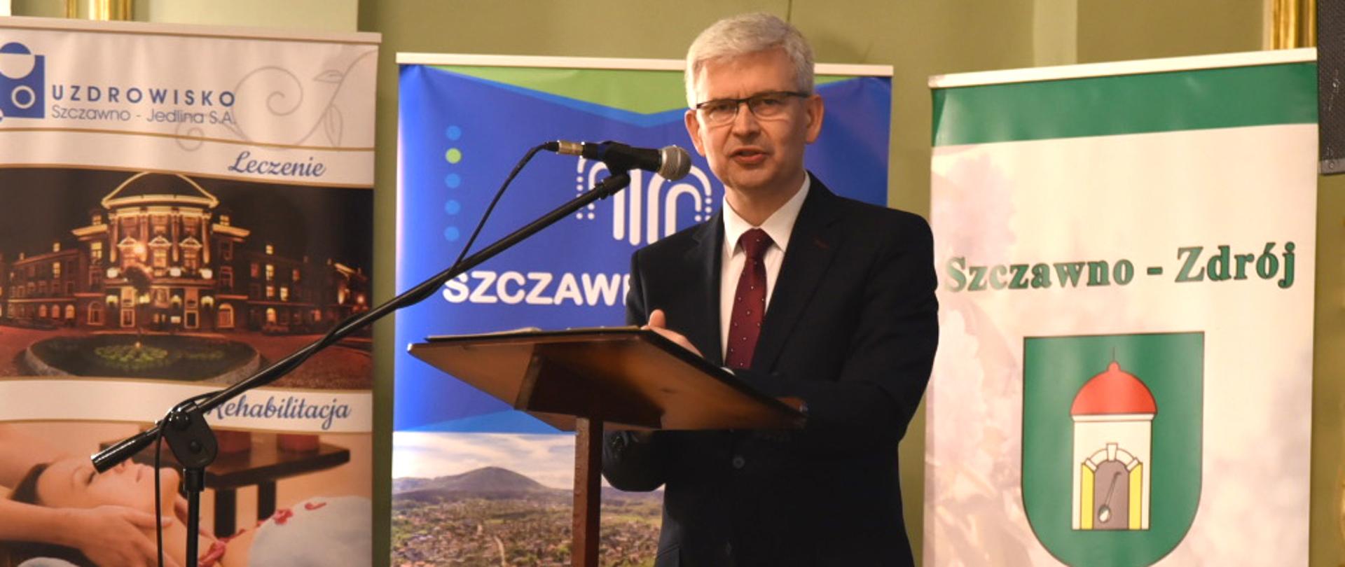 przemówienie wiceministra klimatu Ireneusza Zyski 
