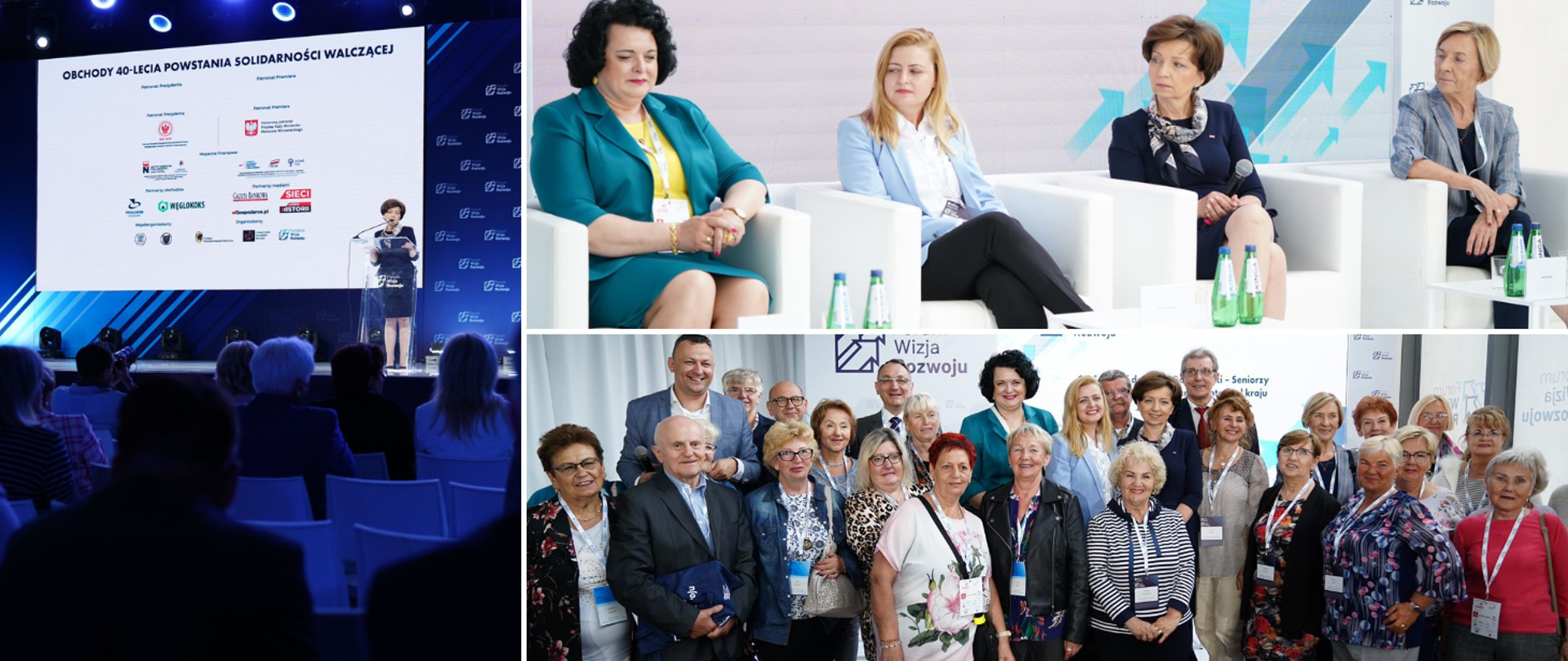 Minister Marlena Maląg na Forum Wizja Rozwoju