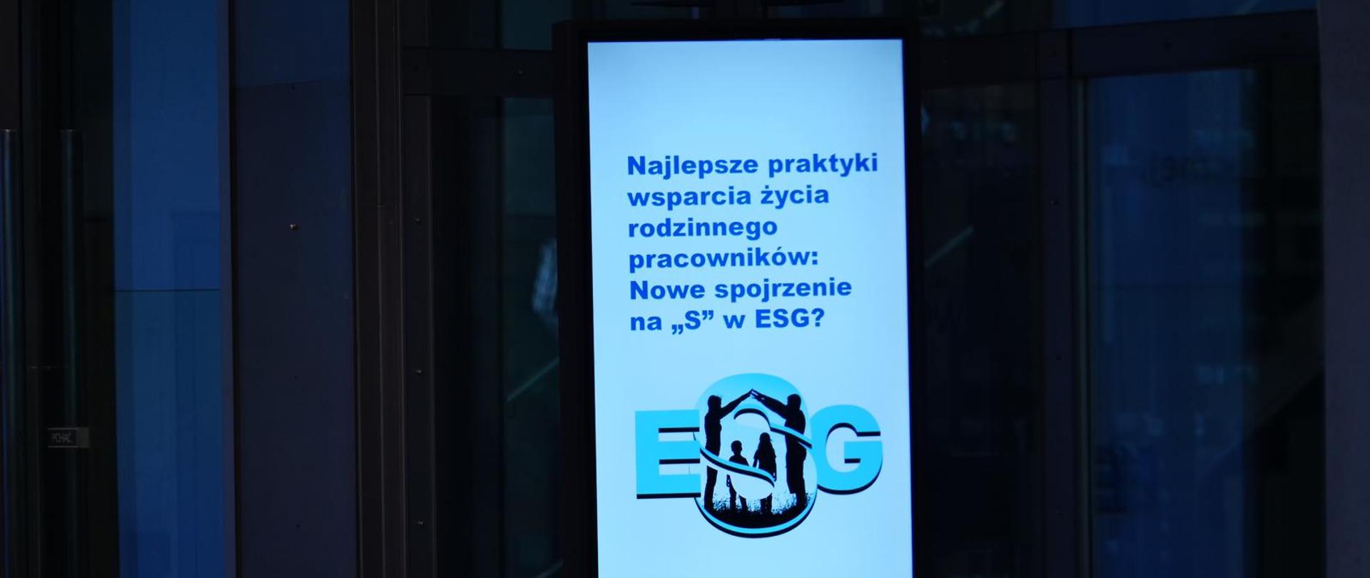 Konferencja o najlepszych rozwiązaniach prorodzinnych i nowym spojrzeniu na “S” w raportowaniu ESG